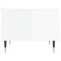 Mesa de centro madera de ingeniería blanco brillo 50x46x35 cm de , Mesas de centro - Ref: Foro24-830848, Precio: 40,16 €, Des...