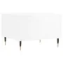 Mesa de centro madera de ingeniería blanco brillo 50x46x35 cm de , Mesas de centro - Ref: Foro24-830848, Precio: 40,16 €, Des...