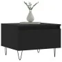 Mesa de centro madera de ingeniería negro 50x46x35 cm de , Mesas de centro - Ref: Foro24-830862, Precio: 43,35 €, Descuento: %