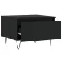 Mesa de centro madera de ingeniería negro 50x46x35 cm de , Mesas de centro - Ref: Foro24-830862, Precio: 43,35 €, Descuento: %