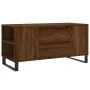 Mesa de centro madera de ingeniería marrón roble 102x44,5x50 cm by , Coffee table - Ref: Foro24-831011, Price: 91,10 €, Disco...