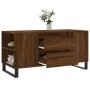 Mesa de centro madera de ingeniería marrón roble 102x44,5x50 cm by , Coffee table - Ref: Foro24-831011, Price: 91,10 €, Disco...