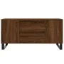 Mesa de centro madera de ingeniería marrón roble 102x44,5x50 cm by , Coffee table - Ref: Foro24-831011, Price: 91,10 €, Disco...