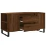 Mesa de centro madera de ingeniería marrón roble 102x44,5x50 cm by , Coffee table - Ref: Foro24-831011, Price: 91,10 €, Disco...