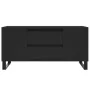 Mesa de centro madera de ingeniería negro 102x44,5x50 cm de , Mesas de centro - Ref: Foro24-831005, Precio: 95,06 €, Descuent...