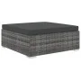 Set de muebles de jardín 8 pzas y cojines ratán sintético gris by , Garden sets - Ref: Foro24-46767, Price: 893,50 €, Discoun...