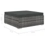 Set de muebles de jardín 8 pzas y cojines ratán sintético gris by , Garden sets - Ref: Foro24-46767, Price: 893,50 €, Discoun...