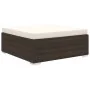 Set muebles de jardín 8 piezas y cojines ratán sintético marrón by , Garden sets - Ref: Foro24-46765, Price: 855,01 €, Discou...