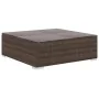 Set muebles de jardín 8 piezas y cojines ratán sintético marrón by , Garden sets - Ref: Foro24-46765, Price: 855,01 €, Discou...