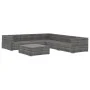 Set de muebles de jardín 6 pzas y cojines ratán sintético gris de , Conjuntos de jardín - Ref: Foro24-46771, Precio: 725,42 €...