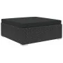 Set muebles de jardín 5 piezas y cojines ratán sintético negro de , Conjuntos de jardín - Ref: Foro24-46784, Precio: 604,55 €...