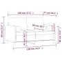 Sofá de 2 plazas con cojines terciopelo rosa 120 cm by , Sofas - Ref: Foro24-3200874, Price: 254,25 €, Discount: %