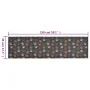 Alfombra de cocina lavable terciopelo dibujo de patas 45x150 cm de , Felpudos - Ref: Foro24-136573, Precio: 26,96 €, Descuent...
