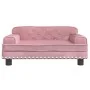 Cama para perros de terciopelo rosa 70x45x30 cm von , Betten für Hunde - Ref: Foro24-171885, Preis: 70,56 €, Rabatt: %