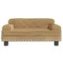 Cama para perros de terciopelo marrón 70x45x30 cm von , Betten für Hunde - Ref: Foro24-171887, Preis: 86,68 €, Rabatt: %