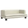 Cama para perros de cuero sintético crema 80x45x30 cm von , Betten für Hunde - Ref: Foro24-171902, Preis: 69,45 €, Rabatt: %