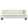 Cama para perros de terciopelo crema 80x45x30 cm de , Camas para perros - Ref: Foro24-171900, Precio: 68,22 €, Descuento: %