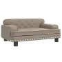 Cama para perros de cuero sintético color capuchino 70x45x30 cm von , Betten für Hunde - Ref: Foro24-171893, Preis: 72,93 €, ...