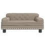 Cama para perros de cuero sintético color capuchino 70x45x30 cm von , Betten für Hunde - Ref: Foro24-171893, Preis: 72,93 €, ...