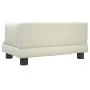 Cama para perros de cuero sintético crema 60x40x30 cm de , Camas para perros - Ref: Foro24-171914, Precio: 68,18 €, Descuento: %