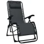Tumbona plegable de terraza textileno negra von , Liegen - Ref: Foro24-47899, Preis: 110,04 €, Rabatt: %