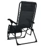 Tumbona plegable de terraza textileno negra von , Liegen - Ref: Foro24-47899, Preis: 110,04 €, Rabatt: %
