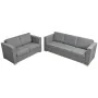 Conjunto de sofás 2 unidades tela gris claro by , Sofas - Ref: Foro24-274212, Price: 743,21 €, Discount: %
