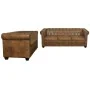 Sofás Chesterfield de 2 y 3 plazas marrón by , Sofas - Ref: Foro24-274322, Price: 1,00 €, Discount: %