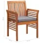 Set comedor de jardín 5 pzas y cojines madera maciza de acacia von , Gartensets - Ref: Foro24-278902, Preis: 596,54 €, Rabatt: %