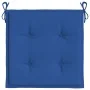 Cojines de silla de jardín 4 uds tela Oxford azul 50x50x3 cm de , Cojines para sillas y sofás - Ref: Foro24-314060, Precio: 3...
