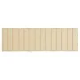 Cojín de tumbona de tela Oxford beige 200x70x3 cm by , Cushions for chairs and sofas - Ref: Foro24-314221, Price: 49,19 €, Di...