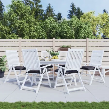 Cojines sillas de jardín 6 uds tela Oxford antracita 40x40x7 cm von , Kissen für Stühle und Sofas - Ref: Foro24-314862, Preis...