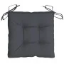Cojines sillas de jardín 6 uds tela Oxford antracita 40x40x7 cm von , Kissen für Stühle und Sofas - Ref: Foro24-314862, Preis...