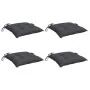 Cojines sillas de jardín 4 uds tela Oxford antracita 50x50x7 cm by , Cushions for chairs and sofas - Ref: Foro24-314897, Pric...