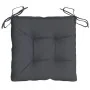 Cojines sillas de jardín 4 uds tela Oxford antracita 50x50x7 cm by , Cushions for chairs and sofas - Ref: Foro24-314897, Pric...