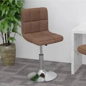 Taburete de cocina giratorio de tela marrón by , Kitchen stools - Ref: Foro24-334202, Price: 79,09 €, Discount: %