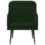 Sillón de terciopelo verde oscuro 63x76x80 cm de , Sillones - Ref: Foro24-351456, Precio: 90,16 €, Descuento: %