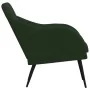 Sillón de terciopelo verde oscuro 63x76x80 cm de , Sillones - Ref: Foro24-351456, Precio: 90,16 €, Descuento: %