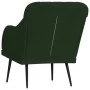 Sillón de terciopelo verde oscuro 63x76x80 cm de , Sillones - Ref: Foro24-351456, Precio: 90,16 €, Descuento: %