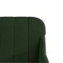 Sillón de terciopelo verde oscuro 63x76x80 cm de , Sillones - Ref: Foro24-351456, Precio: 90,16 €, Descuento: %