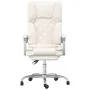 Silla de oficina reclinable masaje cuero sintético color crema von , Bürostühle - Ref: Foro24-349690, Preis: 134,90 €, Rabatt: %