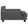 Cama para perros de terciopelo gris oscuro 90x53x30 cm von , Betten für Hunde - Ref: Foro24-171870, Preis: 118,81 €, Rabatt: %