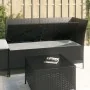Set de muebles de jardín 3 pzas y cojines ratán sintético negro by , Garden sets - Ref: Foro24-319692, Price: 229,32 €, Disco...