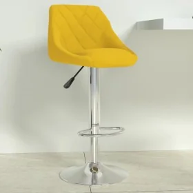 Taburete de bar de terciopelo amarillo mostaza von , Küchenhocker - Ref: Foro24-335301, Preis: 83,19 €, Rabatt: %