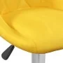 Taburete de bar de terciopelo amarillo mostaza by , Kitchen stools - Ref: Foro24-335301, Price: 83,19 €, Discount: %