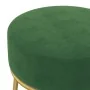Hocker redondo verde terciopelo by , Folding stools and chairs - Ref: Foro24-340253, Price: 43,62 €, Discount: %