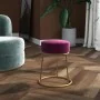Hocker redondo morado terciopelo by , Folding stools and chairs - Ref: Foro24-340258, Price: 43,63 €, Discount: %