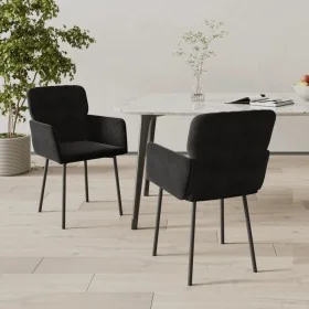 Sillas de comedor 2 unidades terciopelo negro von , Essstühle - Ref: Foro24-344785, Preis: 141,85 €, Rabatt: %