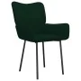 Sillas de comedor 2 unidades terciopelo verde oscuro de , Sillas de comedor - Ref: Foro24-344822, Precio: 116,20 €, Descuento: %