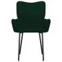 Sillas de comedor 2 unidades terciopelo verde oscuro de , Sillas de comedor - Ref: Foro24-344822, Precio: 116,20 €, Descuento: %